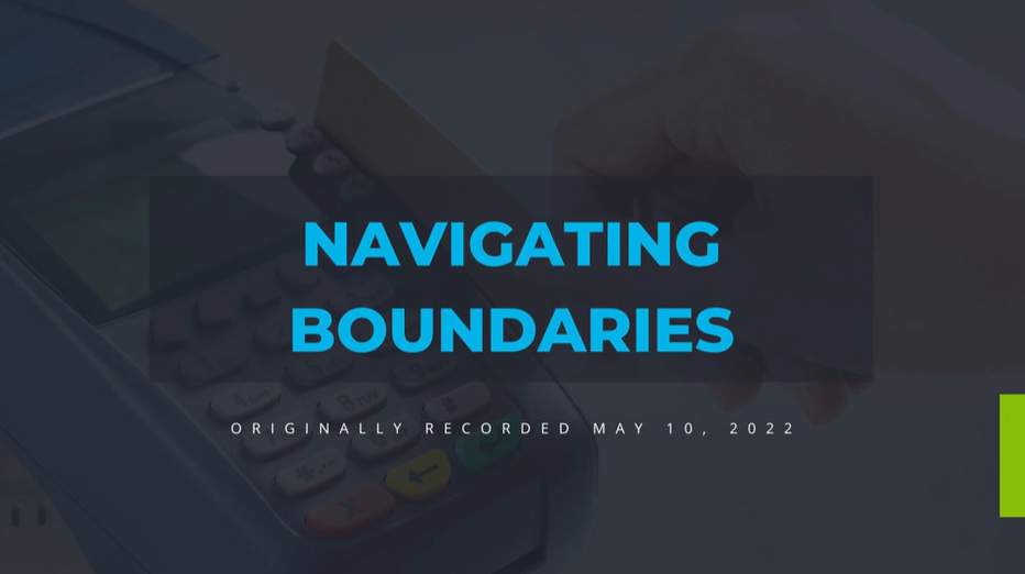 Navigating Boundaries